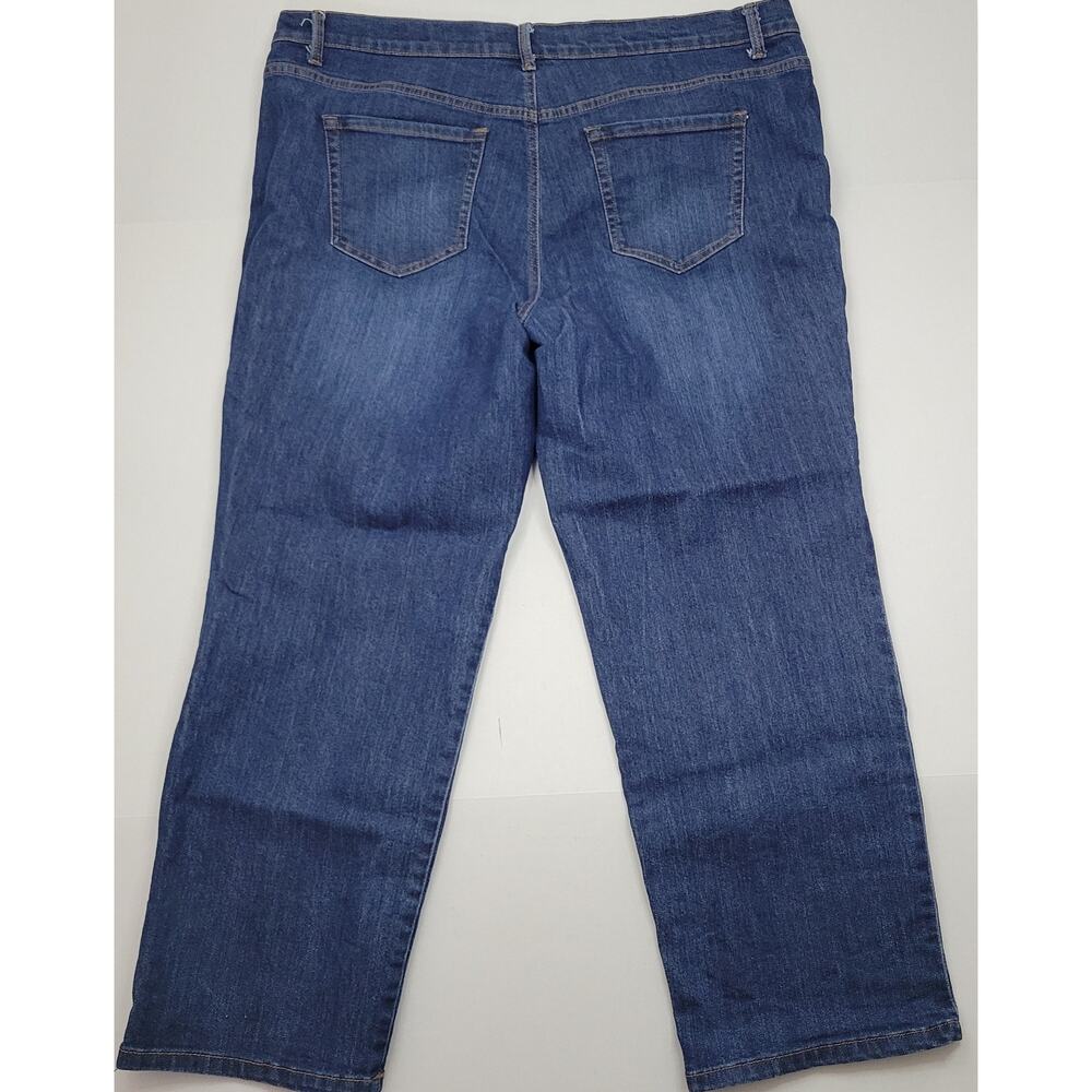 Gloria Vanderbilt Amanda Jeans Stretch Denim 20W Short Crop - Picture 5 of 7